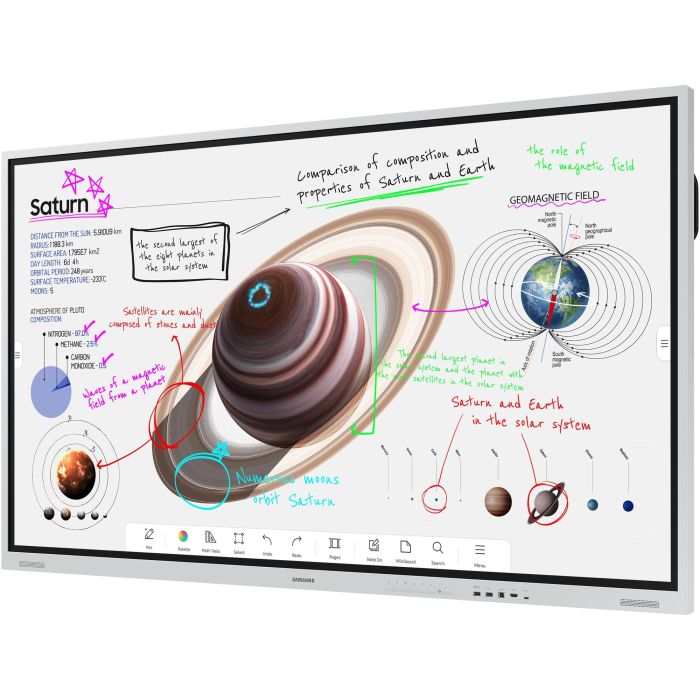 Samsung WM75B Smart Signage Flip 4.0 de 75" (190,5 cm) 4K UHD táctil Multi-touch para señalización digital 1 Samsung WM75B Smart Signage Flip 4.0 de 75" (190,5 cm) 4K UHD táctil Multi-touch para señalización digital 1