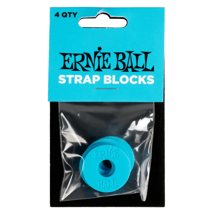 Ernieball Strap Blocks 4 Pcs Cierres de Seguridad para Correas de Guitarra 1