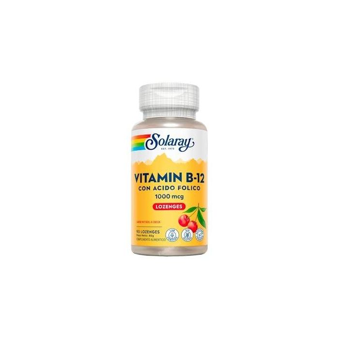 Vitamin B12 Con Ácido Fólico 1000 Mcg