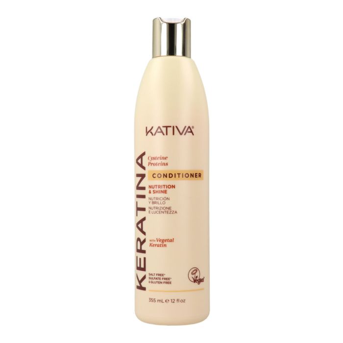 Kativa Keratina Cysteine Proteins Nutrition & Shine Acondicionador 355 ml Kativa Keratina Cysteine Proteins Nutrition & Shine Acondicionador 355 ml