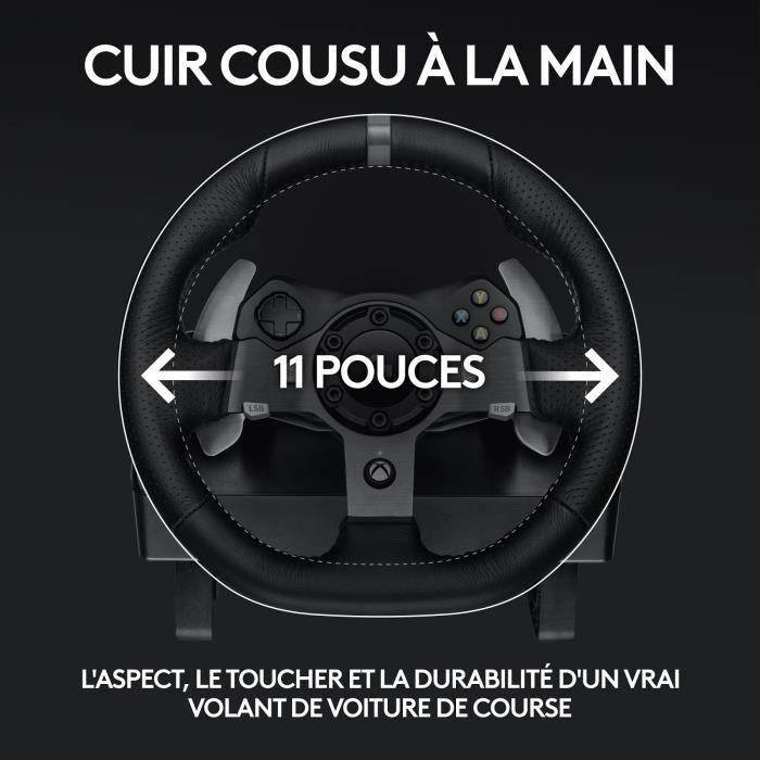 Logitech G920 Driving Force Volante de Carreras con Force Feedback, Compatible con Xbox One y PC, 941-000123 4 Logitech G920 Driving Force Volante de Carreras con Force Feedback, Compatible con Xbox One y PC, 941-000123 4