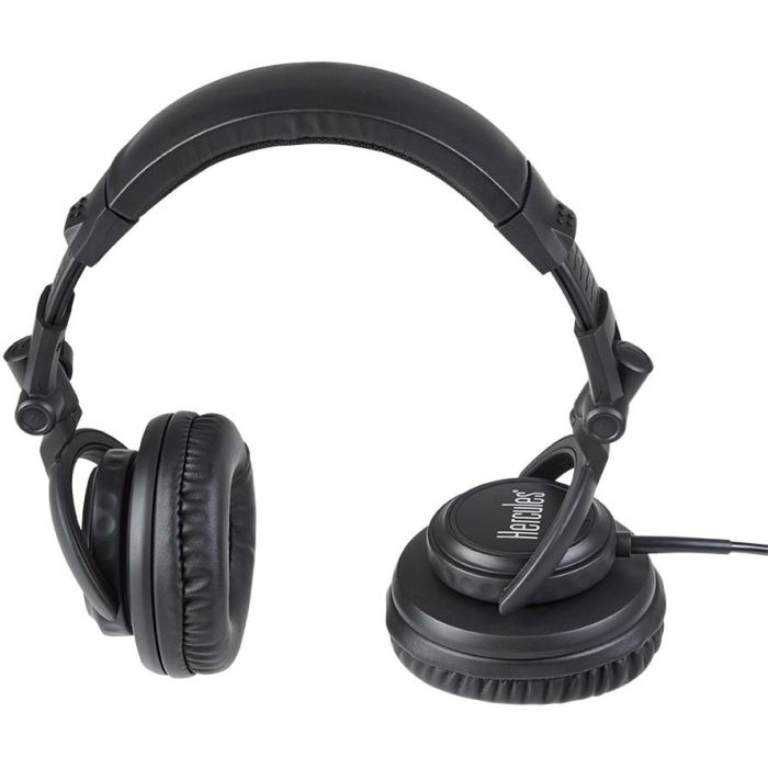 Hercules 4780890 DJSTARTER Kit de Inicio para DJ - Compacto, 4 Pads Hot Cue/Loop/FX/Sampler, Ecualización Graves/Filtro, Negro 3
