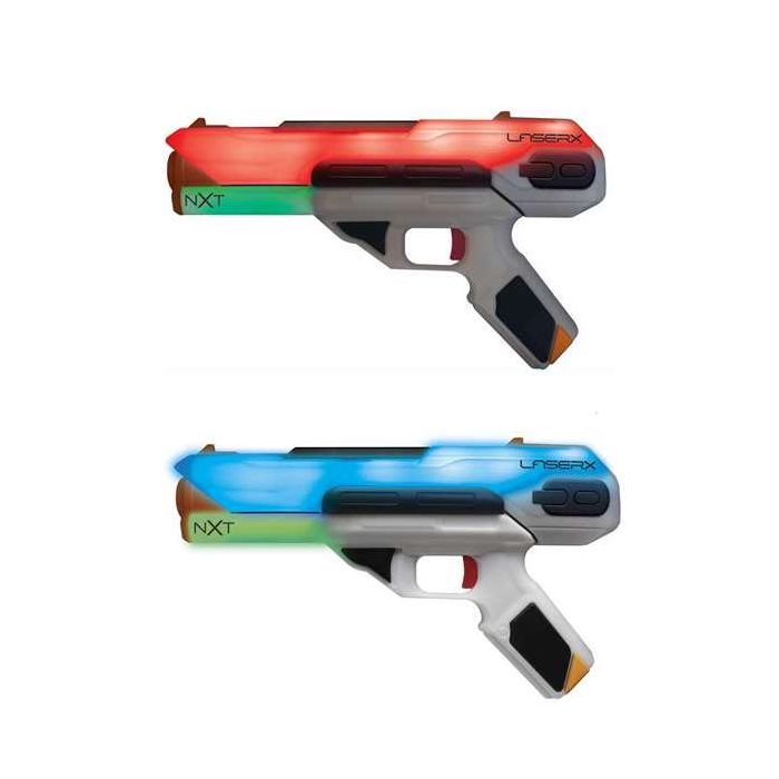 Juego laserx next level pack doble.activa el escudo de energía y protégete, con 2 modos de disparo 5 Juego laserx next level pack doble.activa el escudo de energía y protégete, con 2 modos de disparo 5