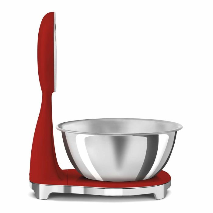 Báscula de Cocina Smeg KSF01RDWW Rojo 7 Báscula de Cocina Smeg KSF01RDWW Rojo 7