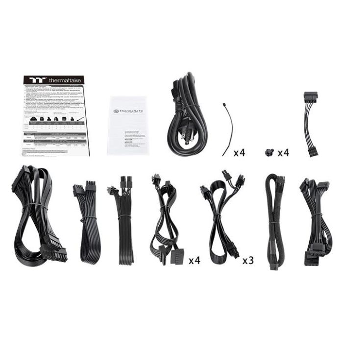 THERMALTAKE Toughpower GF3 Fuente de Alimentación 1350W 80 PLUS Gold ATX Negro 6