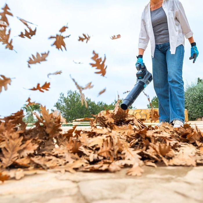 Cecotec Soplador AirForce 4000 Bazooka Turbo 600W 21V Brushless batería turbo gris 12