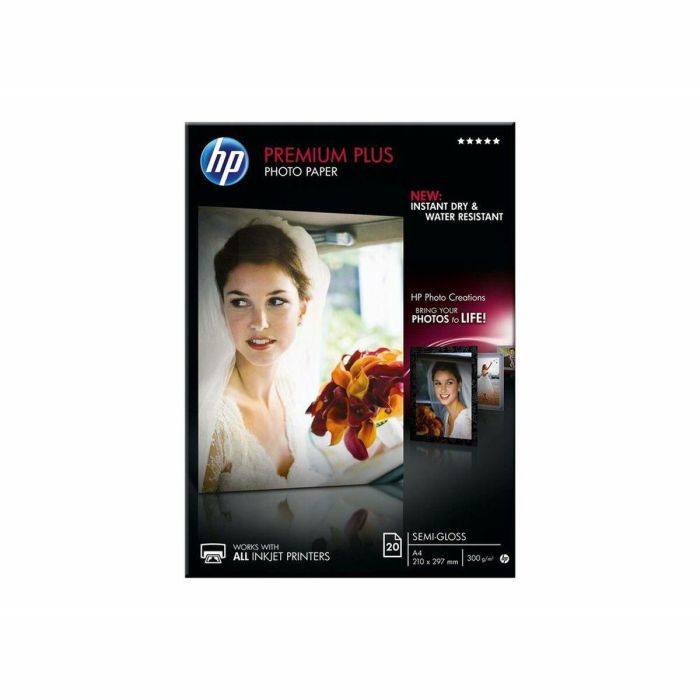 Papel para Imprimir HP CR673A Blanco A4 20 Hojas Papel para Imprimir HP CR673A Blanco A4 20 Hojas