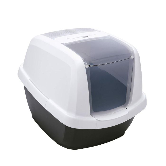 Arenero para Gatos IMAC Azul Blanco 62 x 47,5 x 49,5 cm 0 Arenero para Gatos IMAC Azul Blanco 62 x 47,5 x 49,5 cm 0