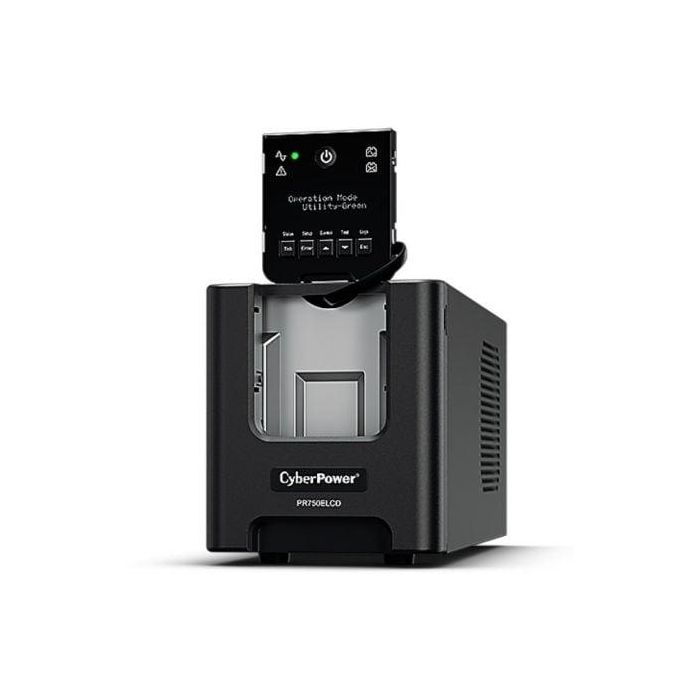 SAI Línea Interactiva Cyberpower PR750ELCD/ 750VA-675W/ 6 Salidas/ Formato Torre 2 SAI Línea Interactiva Cyberpower PR750ELCD/ 750VA-675W/ 6 Salidas/ Formato Torre 2