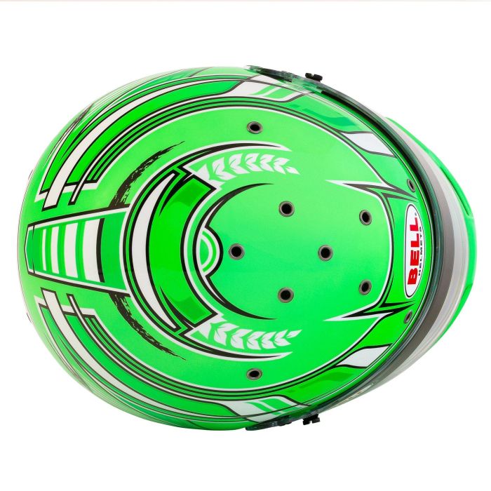 Bell Casco de Karting KC7-CMR Champion Verde Talla 58 cmr2016 BL1311115 Snell-FIA CMR-2016 5