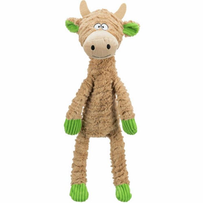 Peluche para perros Trixie Poliéster Felpa Algodón Vaca 50 cm 3