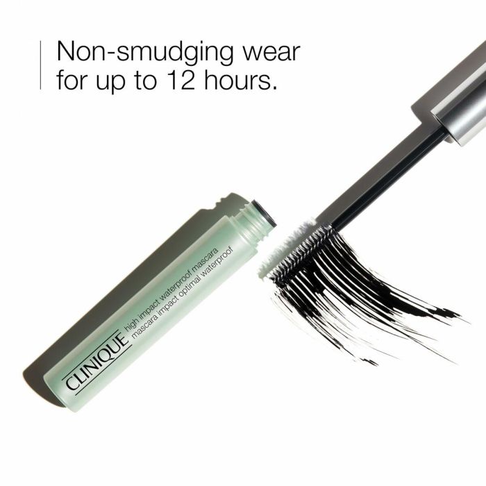 Clinique #01 High Impact Mascara Waterproof Negro 8ml. Aporta Volumen y Longitud sin grumos, ideal para Ojos Sensibles y Usuarios de Lentes de Contacto. 1 Clinique #01 High Impact Mascara Waterproof Negro 8ml. Aporta Volumen y Longitud sin grumos, ideal para Ojos Sensibles y Usuarios de Lentes de Contacto. 1