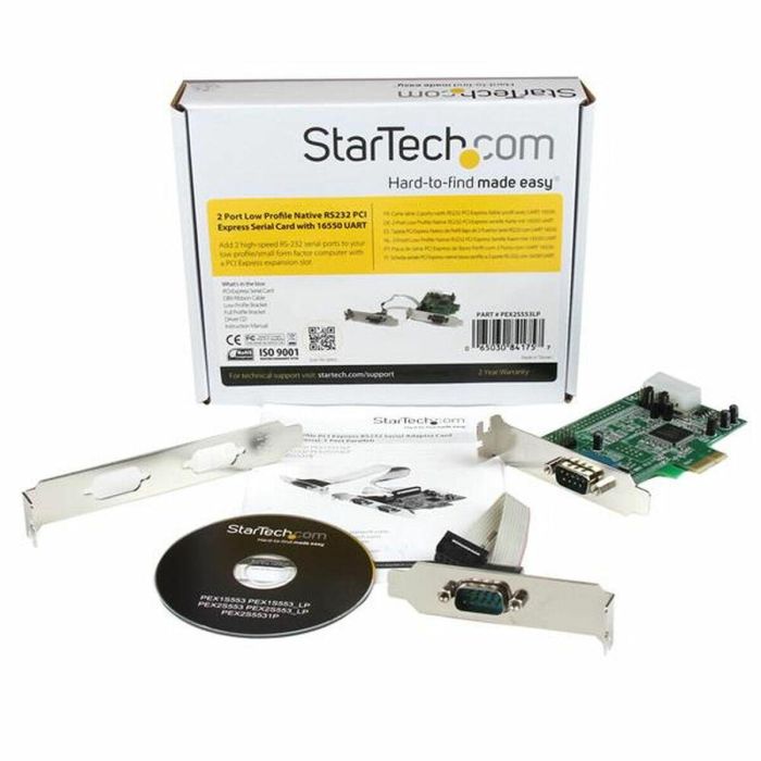 Tarjeta PCI Startech PEX2S553LP 1