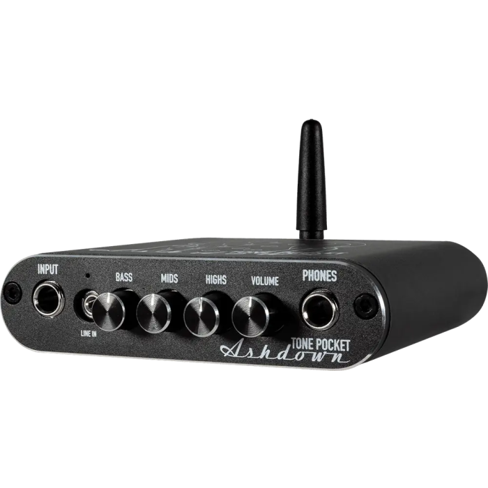 Ashdown Preamplificador de Auriculares / Interfaz de Audio con Bluetooth Tone Pocket - Negro 2 Ashdown Preamplificador de Auriculares / Interfaz de Audio con Bluetooth Tone Pocket - Negro 2