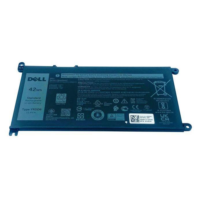 Dell Also-Ship Enabled - Battery, 42WHR, 3 Cell, Lithium Ion (Polymer) 2 Dell Also-Ship Enabled - Battery, 42WHR, 3 Cell, Lithium Ion (Polymer) 2