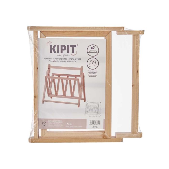 Revistero Natural Kipit 30X37CM (12 Unidades) 2 Revistero Natural Kipit 30X37CM (12 Unidades) 2