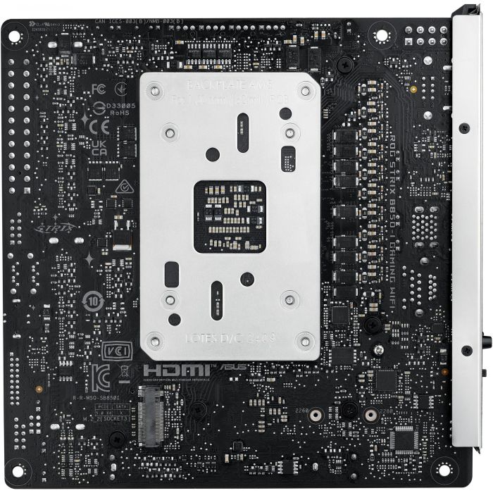 ASUS ROG STRIX B850-I Gaming WiFi Placa Base, AMD B850, Socket AM5, DDR5, WiFi 7, Bluetooth 5.4 9