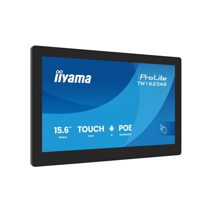 Iiyama TW1623AS-B3P Panel PC Android 13 15.6" IPS Táctil 1920x1080 450 cd/m² 24/7