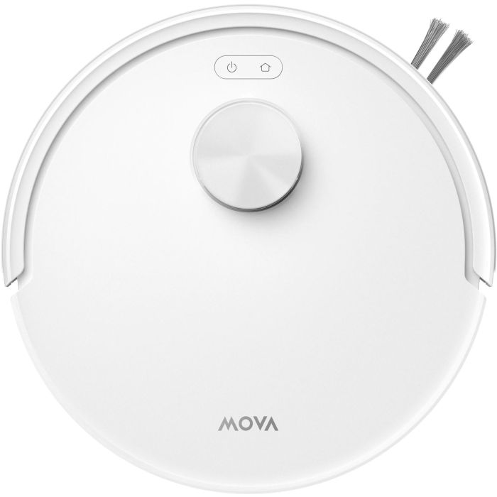MOVA Robot Aspirador y Friegasuelos E20S PRO PLUS, 13000 Pa de Succión, Depósito de Agua de 330 ml, Color Blanco