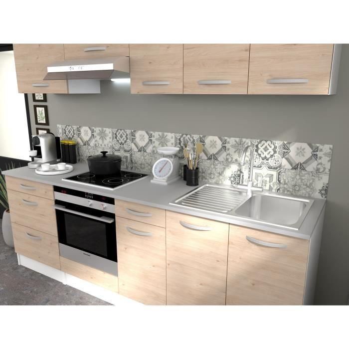 Oslo High Gabinet 2 puertas - Decoración Chene Jackson - L 80 x D 36 x H 58 cm 4 Oslo High Gabinet 2 puertas - Decoración Chene Jackson - L 80 x D 36 x H 58 cm 4