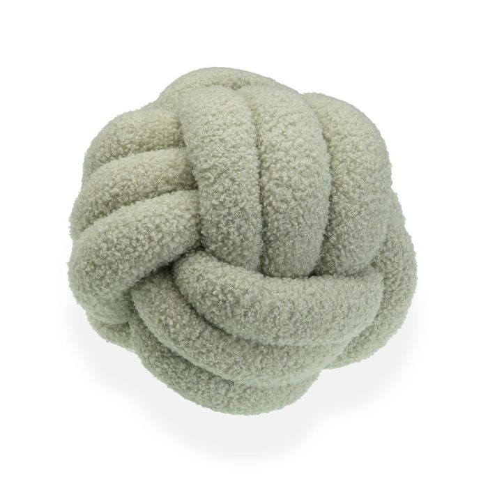 Cojín Nudo Verde Versa 25x25 cm - Terciopelo Textil (2 Unidades) Cojín Nudo Verde Versa 25x25 cm - Terciopelo Textil (2 Unidades)