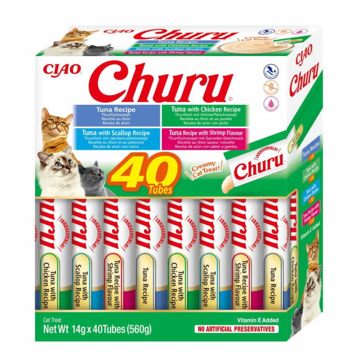 Churu Cat Variedades De Atun 40x14 gr