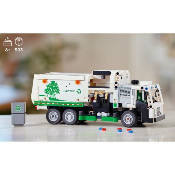 LEGO 42167 Camión de Residuos Mack LR Electric Technic para +8 años 7 LEGO 42167 Camión de Residuos Mack LR Electric Technic para +8 años 7