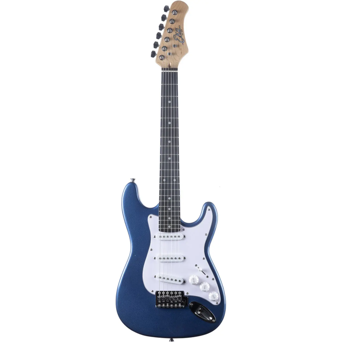 Eko St100 Guitarra Eléctrica Formato 3/4 Tipo Strat - Azul Metálico 1