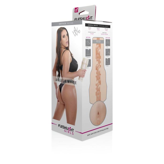 Masturbador Fleshlight Angela White Indulge Blanco 1 Masturbador Fleshlight Angela White Indulge Blanco 1