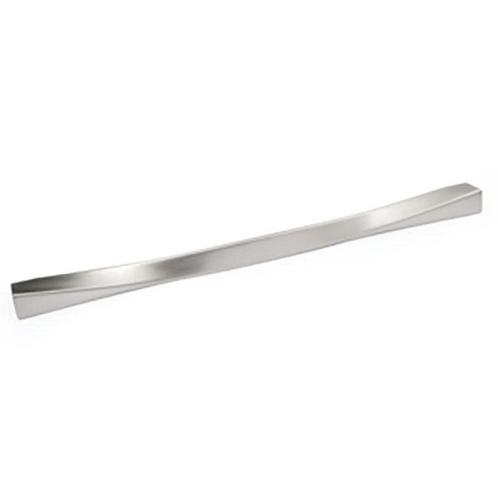 VIEFE Tirador de Mueble de Diseño Moderno Modelo Twisted en Zamak, Acabado Níquel Satinado, Distancia entre Centros 320 mm para Armarios y Cajones 0 VIEFE Tirador de Mueble de Diseño Moderno Modelo Twisted en Zamak, Acabado Níquel Satinado, Distancia entre Centros 320 mm para Armarios y Cajones 0