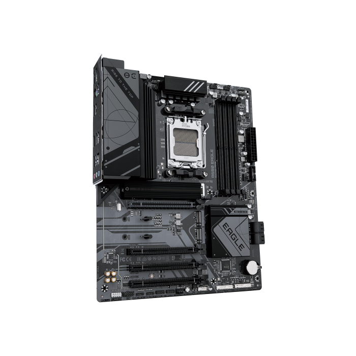 Gigabyte PLACA B650 EAGLE AM5, AMD Ryzen 7000/8000/9000, DDR5 7600MHz, HDMI 2.1, DisplayPort 1.4, 4xSATA3, 3xM.2, ATX - 9MB65EG-00-G10 2 Gigabyte PLACA B650 EAGLE AM5, AMD Ryzen 7000/8000/9000, DDR5 7600MHz, HDMI 2.1, DisplayPort 1.4, 4xSATA3, 3xM.2, ATX - 9MB65EG-00-G10 2