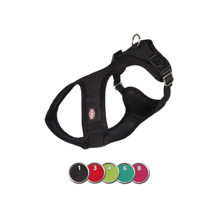 Arnés para Perro Trixie Comfort Sof Negro XS/S 2 Arnés para Perro Trixie Comfort Sof Negro XS/S 2