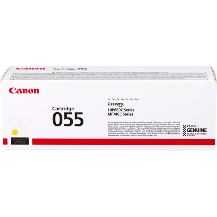 Canon Toner 055 Amarillo 3013C002 1 Canon Toner 055 Amarillo 3013C002 1