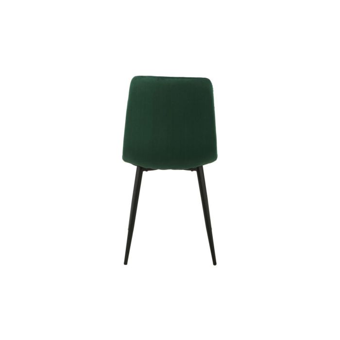 Silla Romimex Verde Terciopelo Metal 45 x 89 x 55 cm 2