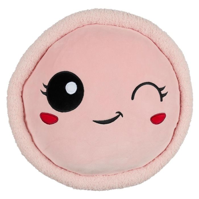 Peluche Macarón Rosa The Concept Factory diámetro 36 cm