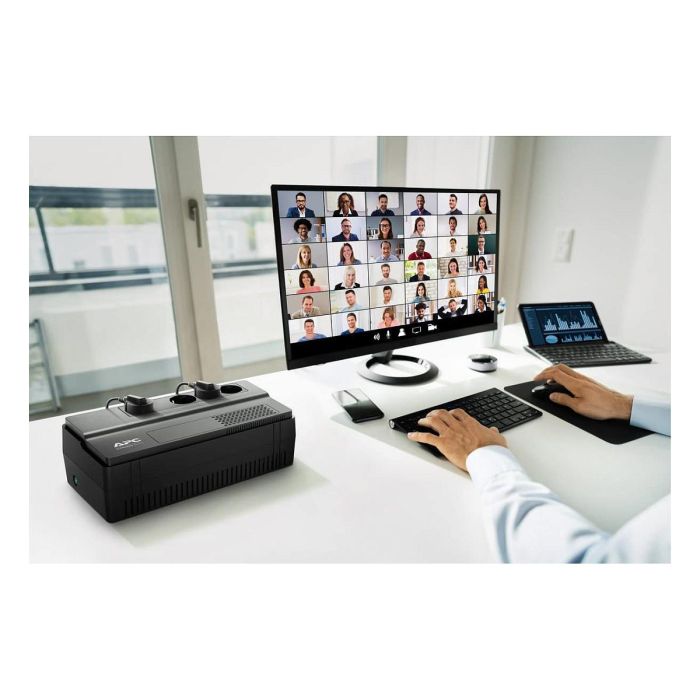 APC BV800I-GR Sistema de Alimentación Ininterrumpida Línea Interactiva 0,8 kVA 450 W 4 Salidas AC