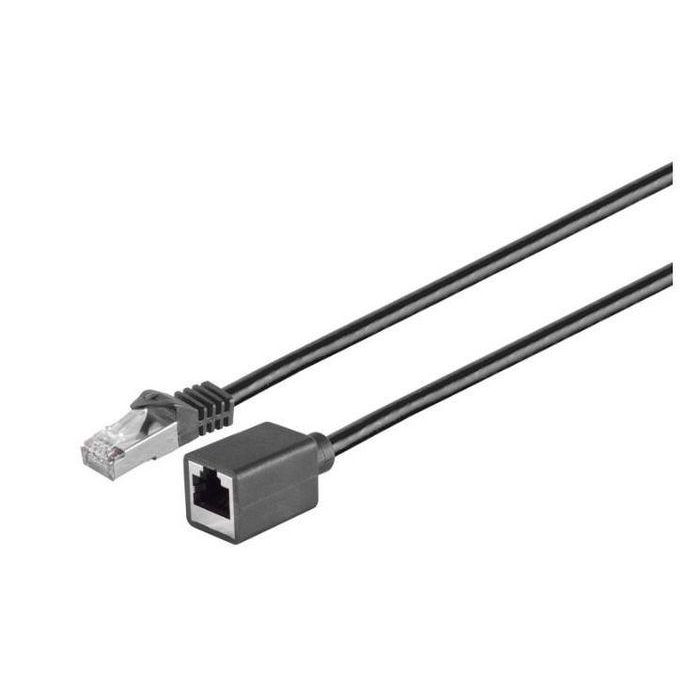 MicroConnect CAT6A S/FTP Extension Cable LSZH 3m, Black MicroConnect CAT6A S/FTP Extension Cable LSZH 3m, Black