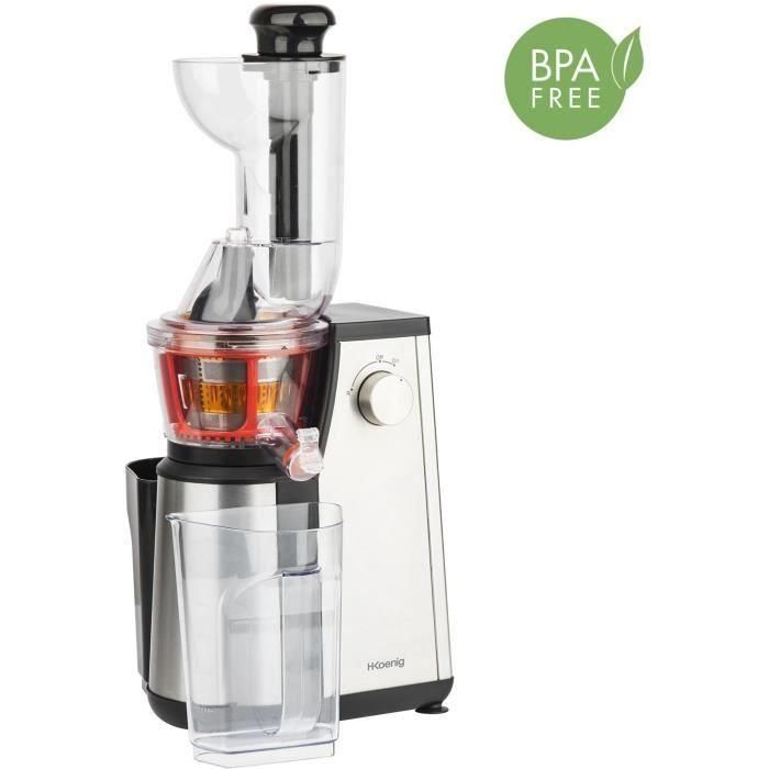 HKoeNIG - GSX22 - Extractor vertical de jugo Vitalice - 1L - 60RPM - 400W 1