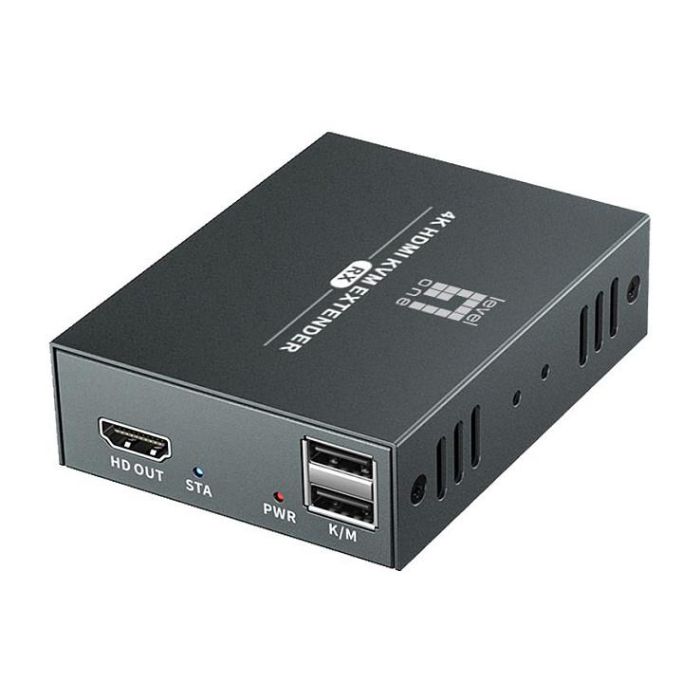 Level One HVE-8111 Extensor HDMI sobre Cat.5/6 4K 100m Negro 1