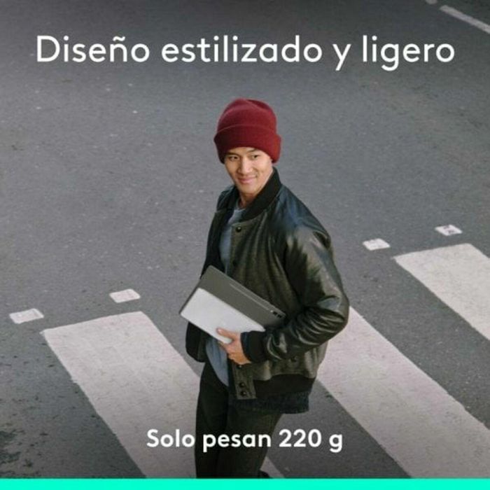 Teclado Logitech Blanco QWERTY 12 Teclado Logitech Blanco QWERTY 12