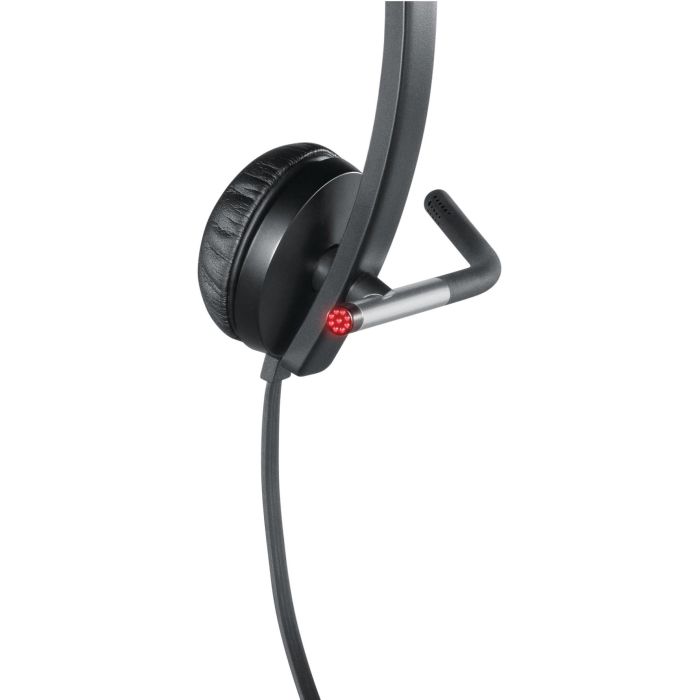 Logitech Auriculares con Micrófono H650E, Cancelación de Ruido, Compatibles con Skype, USB 2 Logitech Auriculares con Micrófono H650E, Cancelación de Ruido, Compatibles con Skype, USB 2