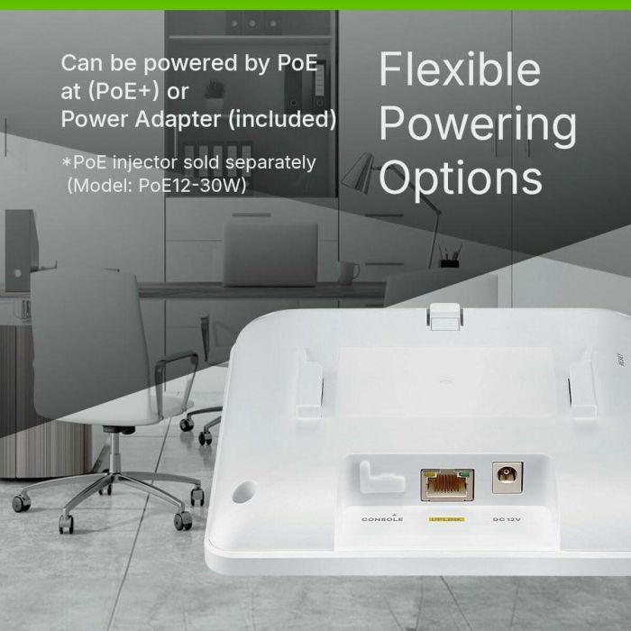 Zyxel NWA50BE PRO NWA50BEPRO-EU0102F Punto Acceso Wi-Fi 6E 5764 Mbit/s Tri-Banda (2.4/5/6 GHz) PoE Blanco 8 Zyxel NWA50BE PRO NWA50BEPRO-EU0102F Punto Acceso Wi-Fi 6E 5764 Mbit/s Tri-Banda (2.4/5/6 GHz) PoE Blanco 8