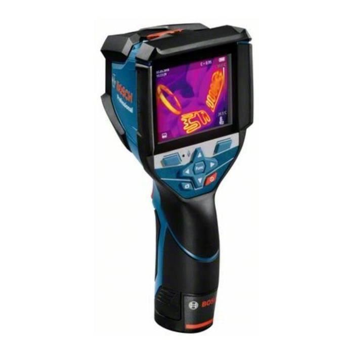 Cámara térmica Bosch Professional GTC 600 C con batería de 12V 2.0Ah, cargador rápido, cable USB-C, montaje, en L-Boxx - 0601083500 Cámara térmica Bosch Professional GTC 600 C con batería de 12V 2.0Ah, cargador rápido, cable USB-C, montaje, en L-Boxx - 0601083500