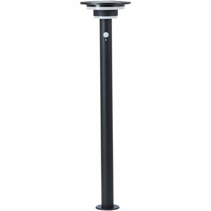 Brilliant BRI4004353437892 Poste de exterior GARVINA LED Solar con Detector de Movimiento, Acero Inoxidable y Plástico, 4W, Negro 3
