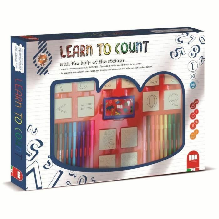 Multiprint 1940 Juego de cajas para aprender a contar