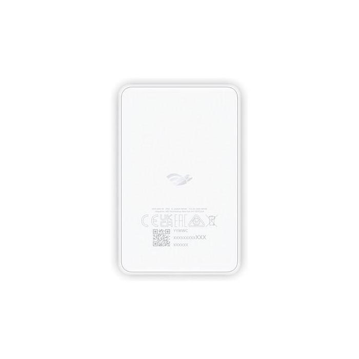 Ubiquiti UISP WM-W Analizador de Espectro WiFi Portátil, Blanco, Compatible con iOS/Android App, Bluetooth, USB-C, Batería Integrada 300mAh