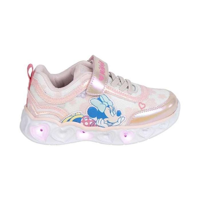 Cerdá T028 Deportiva Niña Minnie con Luces Suela Ligera EVA Rosa Claro Talla 28 1