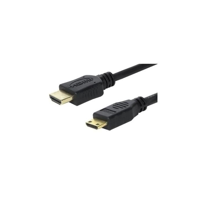 Cable HDMI Nanocable 10.15.0902/ HDMI Macho - Mini HDMI Macho/ 1.8m/ Negro Cable HDMI Nanocable 10.15.0902/ HDMI Macho - Mini HDMI Macho/ 1.8m/ Negro