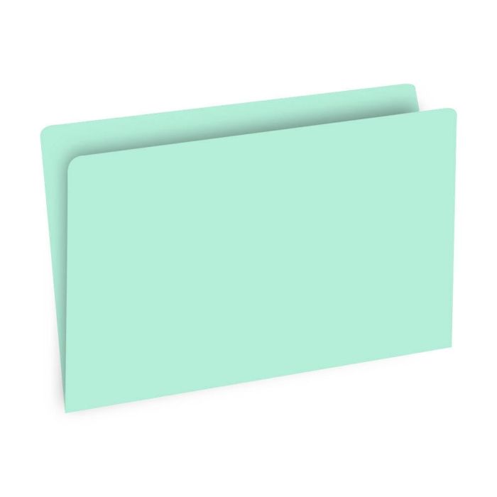 Gio Subcarpeta Simple Cartulina A4 180 gr Verde Pastel -Pack De 50U- 4