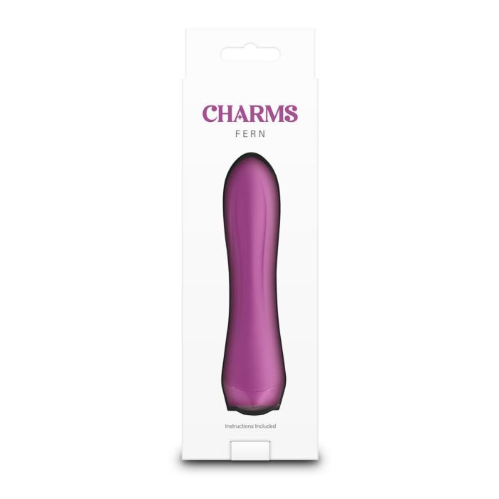 Mini Vibrador NS Novelties Charms Fern Ruby Rojo 2 Mini Vibrador NS Novelties Charms Fern Ruby Rojo 2